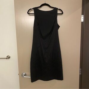 CDC Vintage Black Beaded Dress in Size 8